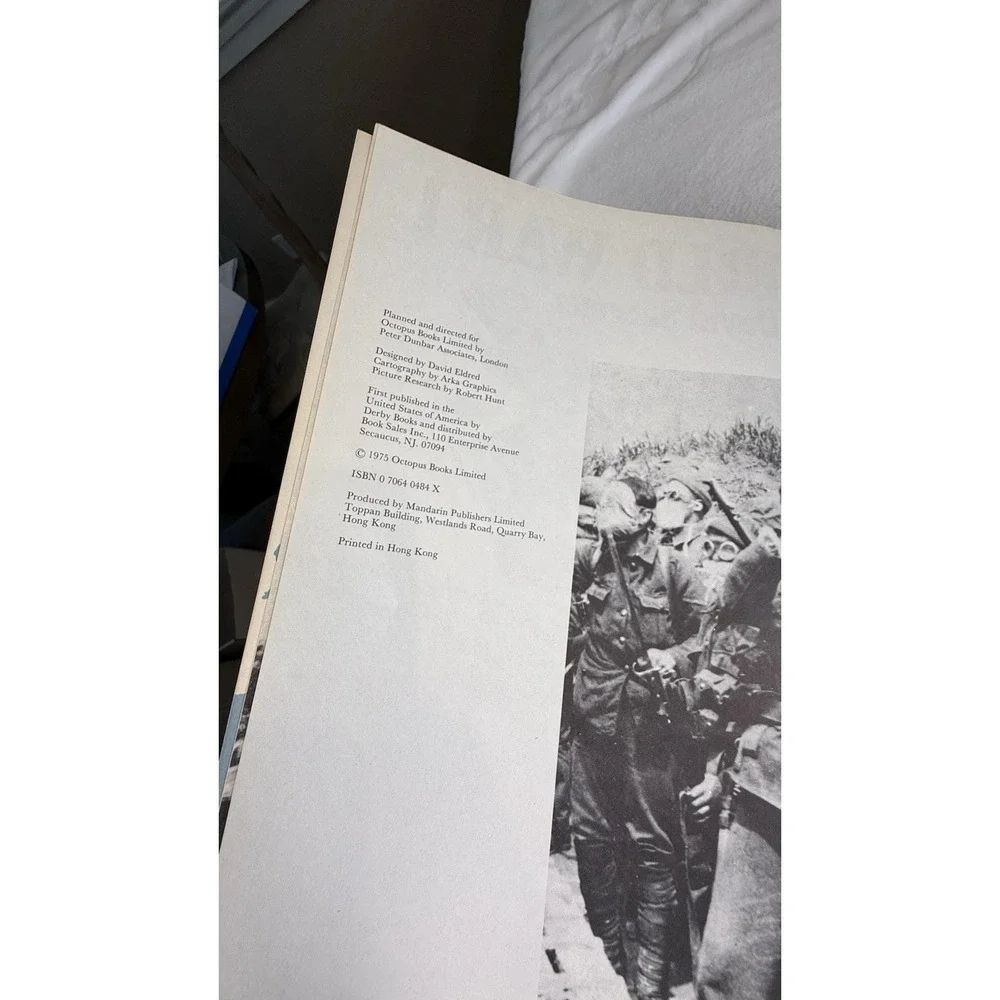 Vintage World War I World War II Paperback Book Set 1975 Derbibooks History
